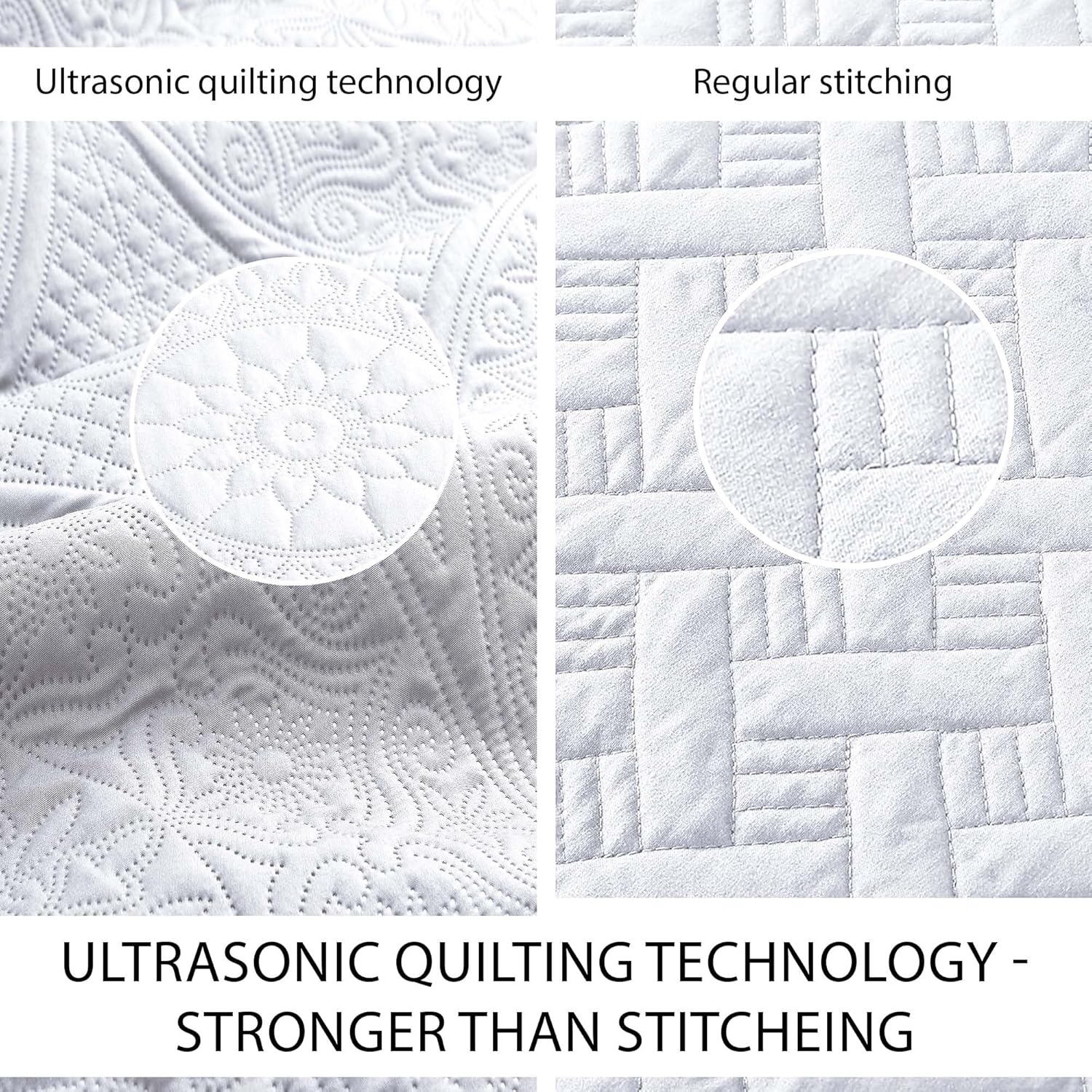 IR Imperial Rooms Twin Quilt Bedding Set Size (68” x 86”) + 1 Pillow Shams (20” x 26” + 2”) - 2 Pcs All Season Lightweight Reversible Microfiber Coverlet Floral Embossed Quilt Bedspread (Burgundy)