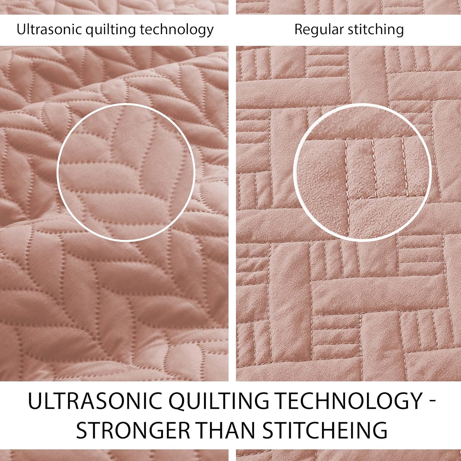 IR Imperial Rooms Twin Quilt Bedding Set Size (68” x 86”) + 1 Pillow Shams (20” x 26” + 2”) - 2 Pcs All Season Lightweight Reversible Microfiber Coverlet Floral Embossed Quilt Bedspread (Burgundy)