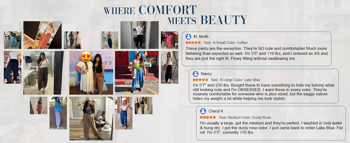 women linen pants