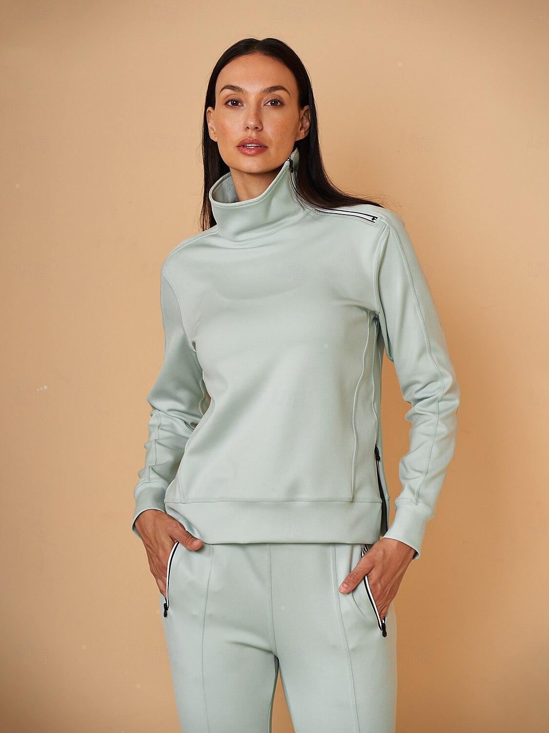 🔥8-PACK ONLY $25.98🔥More Than Basic Irregular Collar Golf Sweatshirt