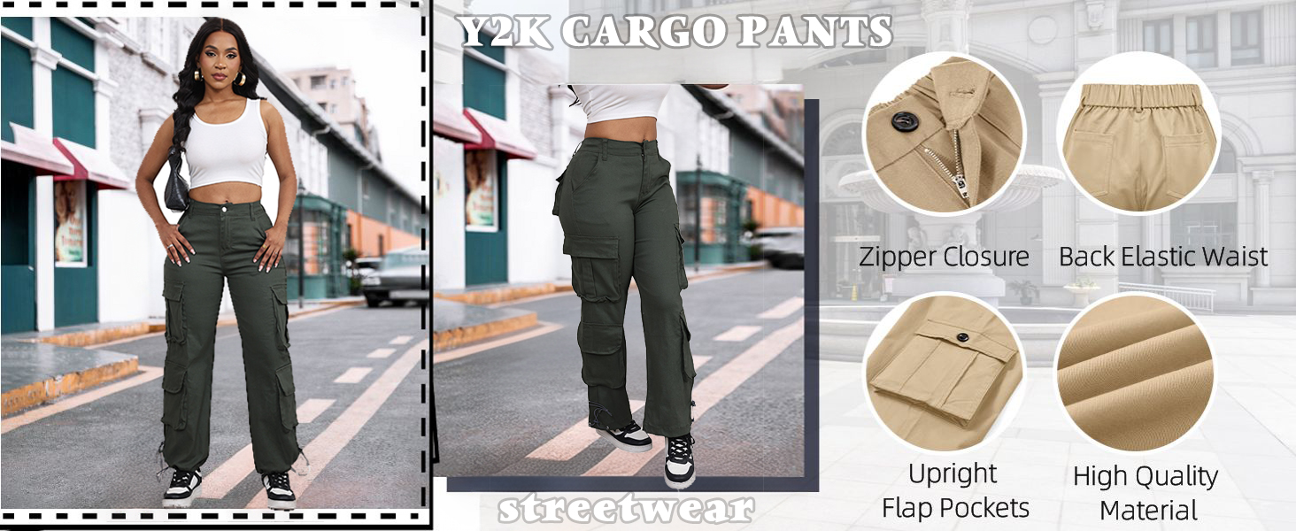 black cargo pants women,womens cargo pants with pockets,wide leg cargo pants for women