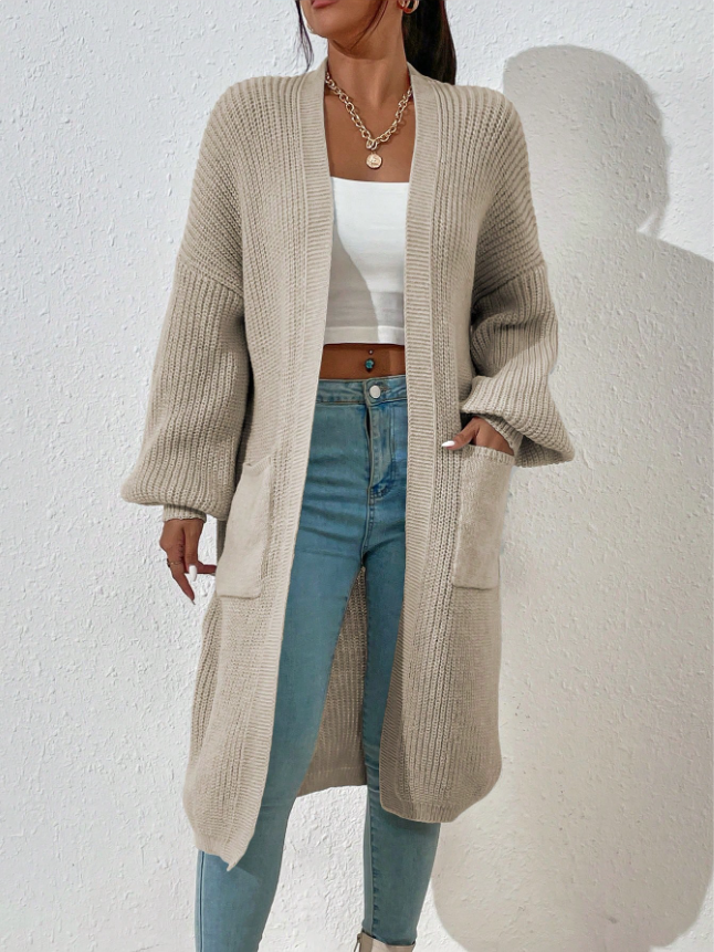 🔥10-PACK ONLY $24.77🔥Womens Long Cardigan Sweaters Open Front Oversized Duster with Pocket for Women 2025 Fall Winter Knit Design Coats