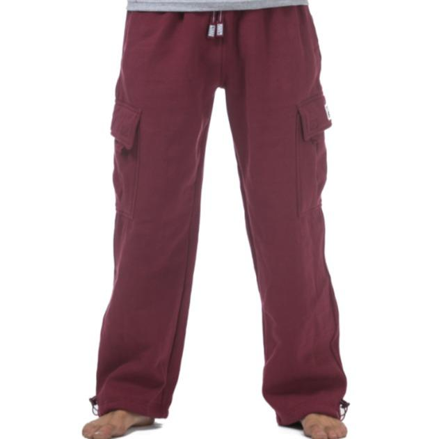 🔥9-Pack Only $29.97🔥PRO CLUB Cargo Pants 6 Pockets Casual Fleece Pants 