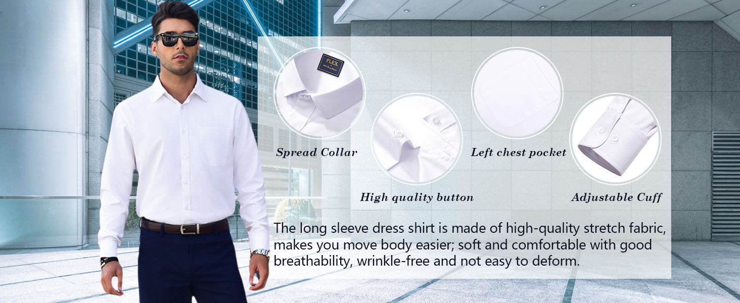 long sleeve dress shirts