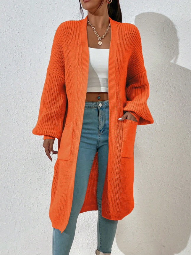 🔥10-PACK ONLY $24.77🔥Womens Long Cardigan Sweaters Open Front Oversized Duster with Pocket for Women 2025 Fall Winter Knit Design Coats