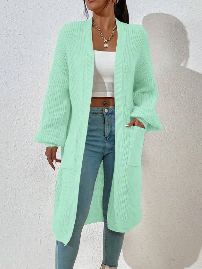 🔥10-PACK ONLY $24.77🔥Womens Long Cardigan Sweaters Open Front Oversized Duster with Pocket for Women 2025 Fall Winter Knit Design Coats