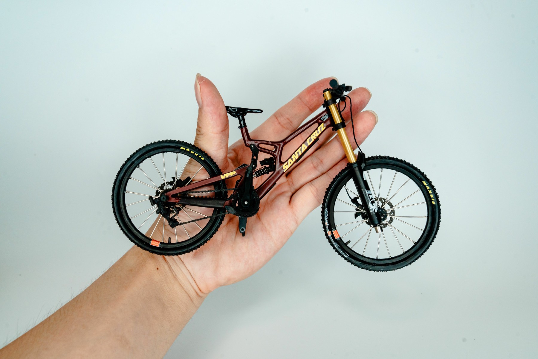 Handmade customized MTB model