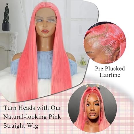 Straight Glueless 13x4 Lace Front Human Hair Wigs 