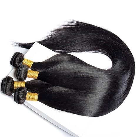 Human Hair Bundles Straight Bundles Human Hair 20 Inch 100% 
