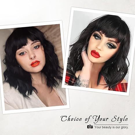 Bob CurlySynthetic Wig