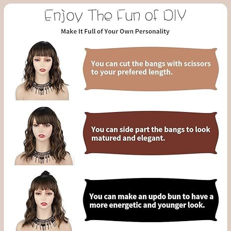 Synthetic Curly Bob Wig