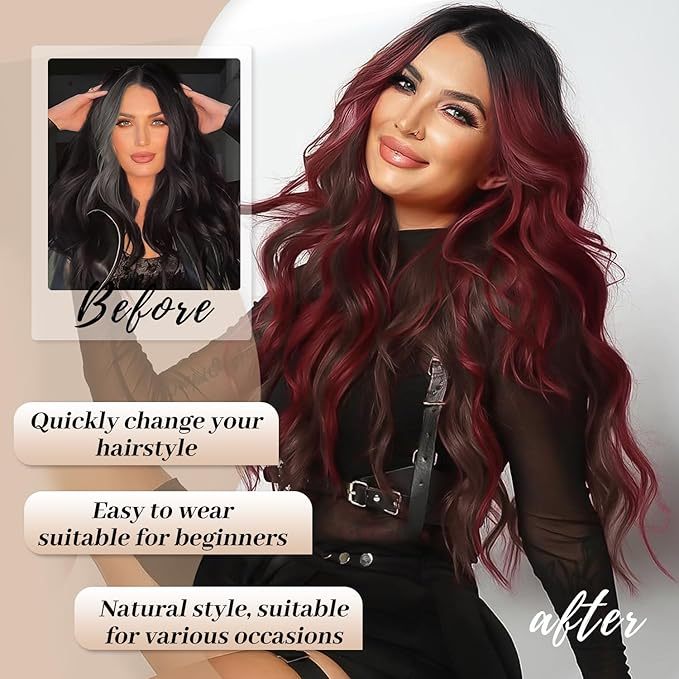  for Women, Wavy Synthetic  Wig