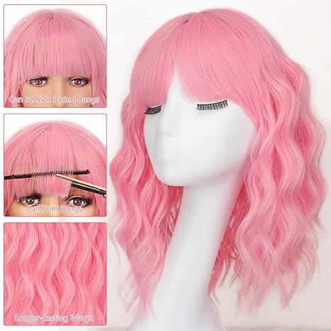 Curly Bob Synthetic Wig 