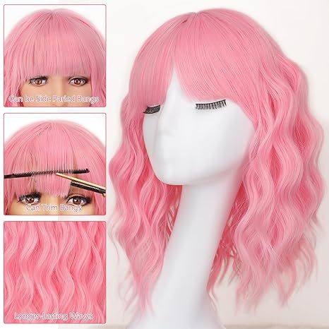 Curly Bob Synthetic Wig 