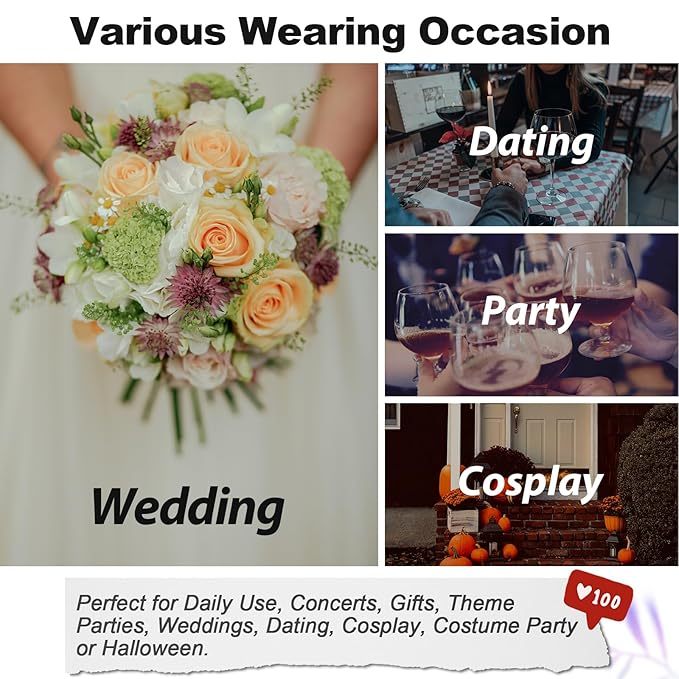 Black Wigs for Women Long Curly Synthetic  Wigs