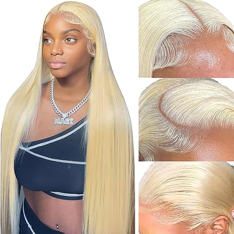 Straight Glueless 13x4 Lace Front Human Hair Wigs