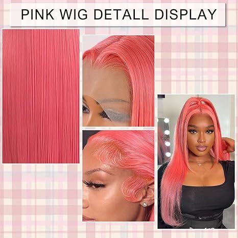 Straight Glueless 13x4 Lace Front Human Hair Wigs 