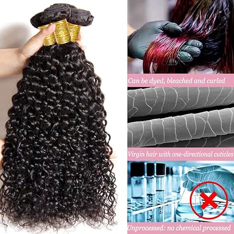 Deep Wave Human Hair Bundles 20 Inch