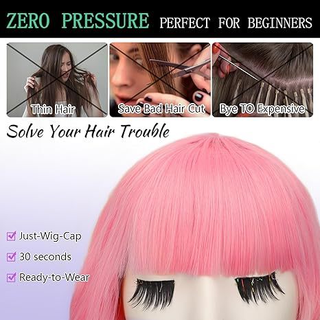 Curly Bob Synthetic Wig 