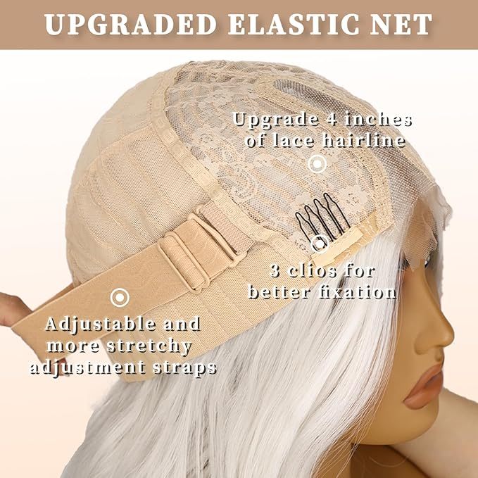 White Synthetic Wig