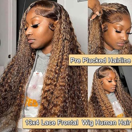 Deep Wave Wear and Go Glueless Wigs Human Hair