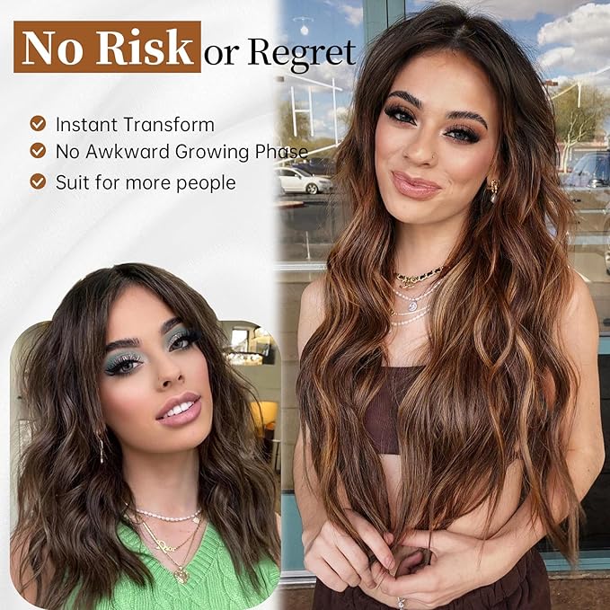 Long Wavy  Synthetic Wigs