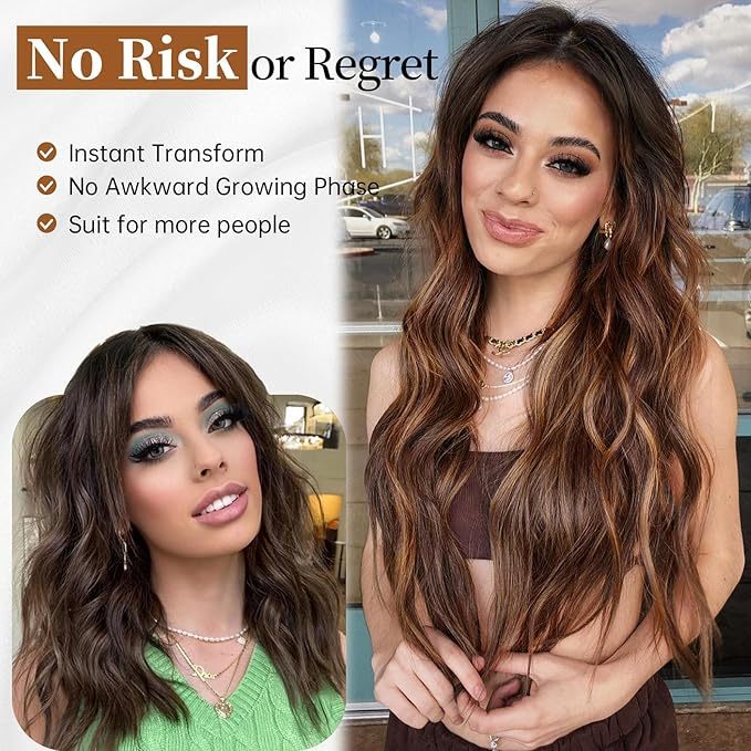 Long Wavy  Synthetic Wigs