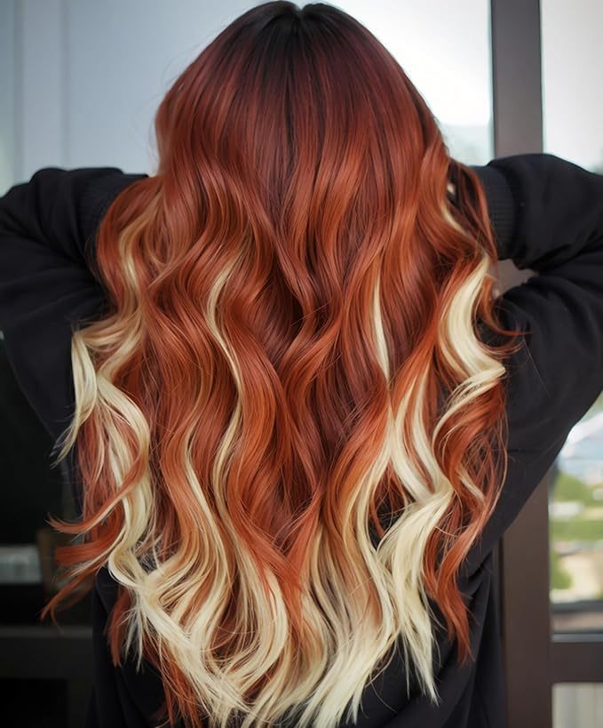 Copper Blonde Synthetic Wig