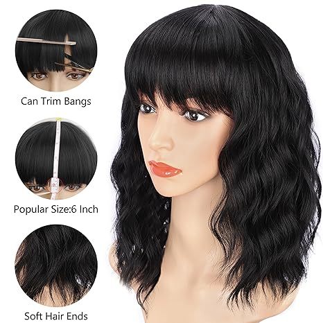Bob CurlySynthetic Wig