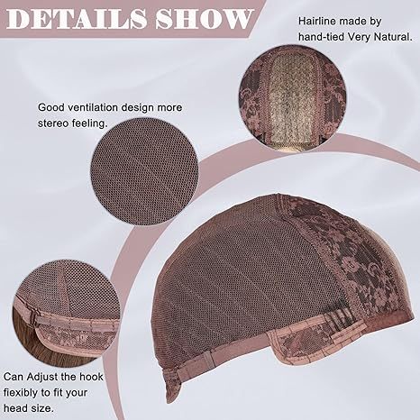 Ombre Brown Wavy Synthetic Wig