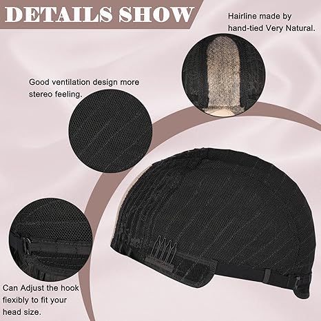 Black Wavy Synthetic Wig  