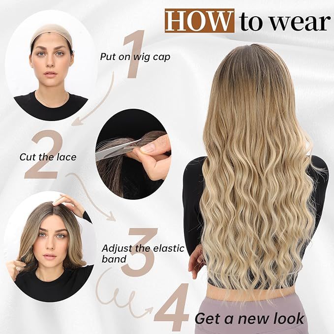 Copper Blonde Synthetic Wig