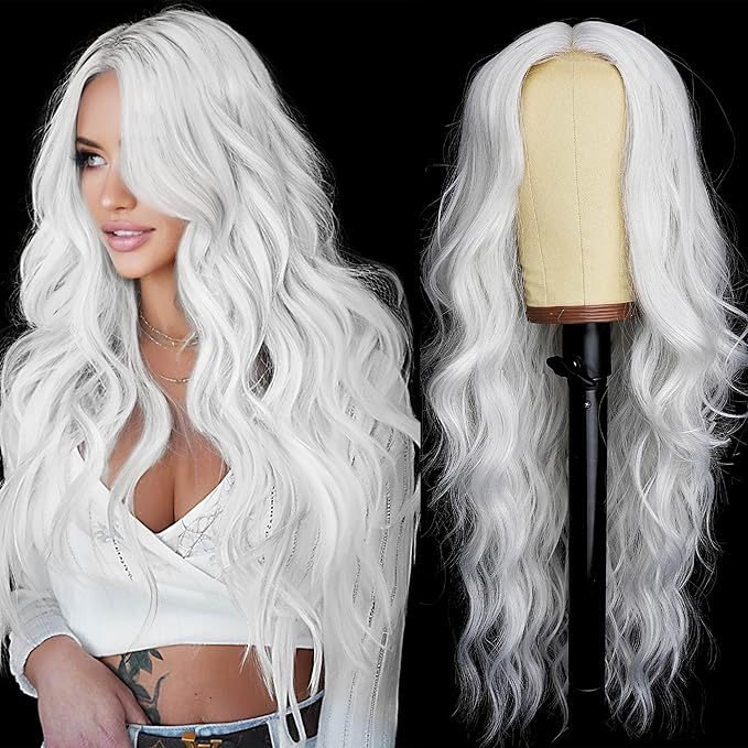 White Synthetic Wig