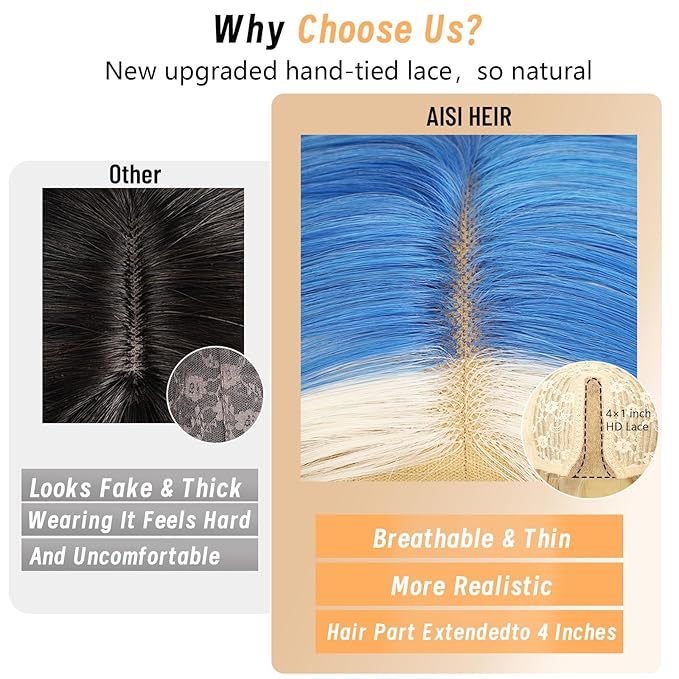 Light Blonde Synthetic Wig