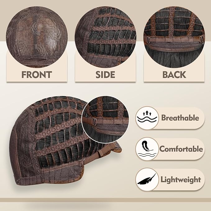 Short Curly Synthetic Wigs