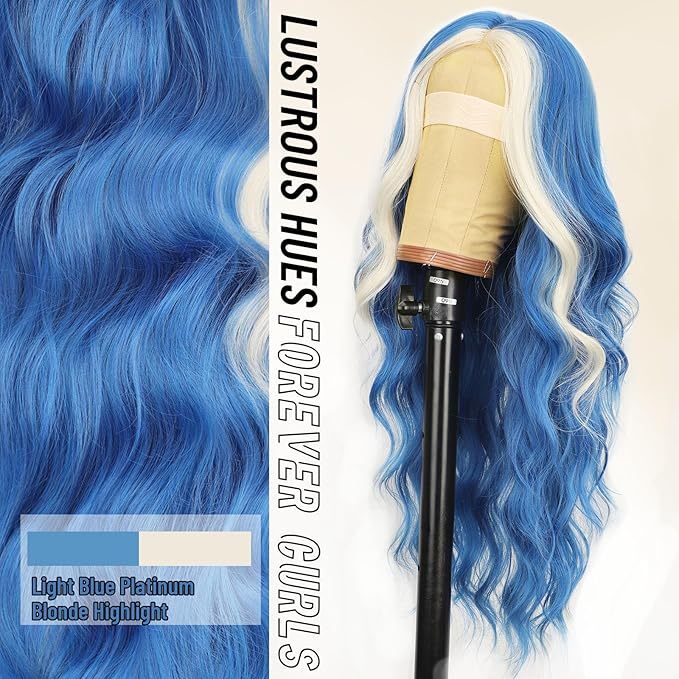 Light Blonde Synthetic Wig