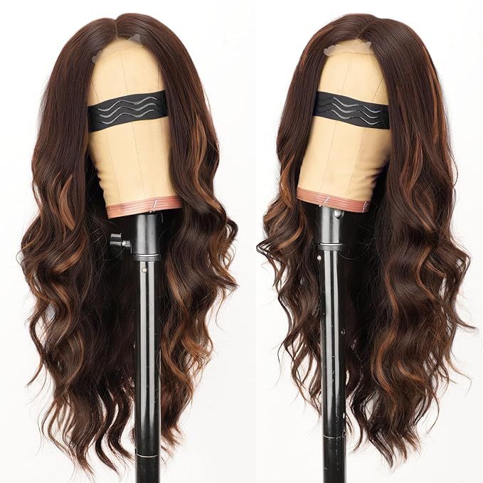 Chocolate Copper Synthetic Wig