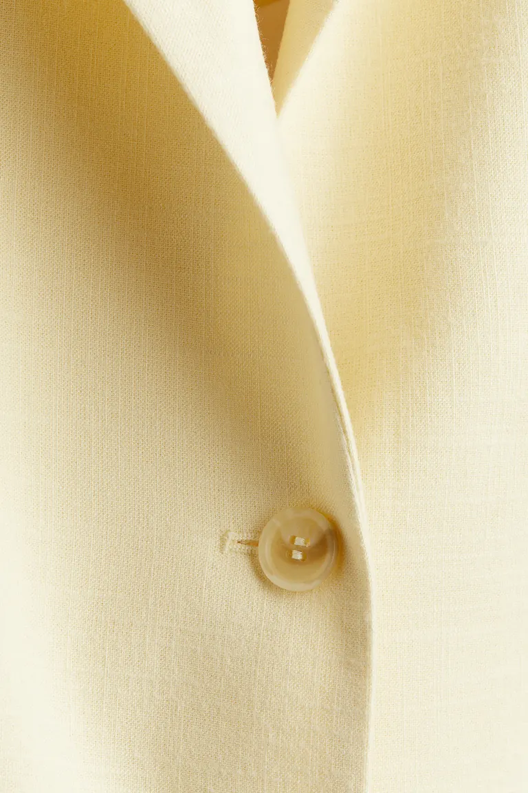 Veste à simple boutonnage