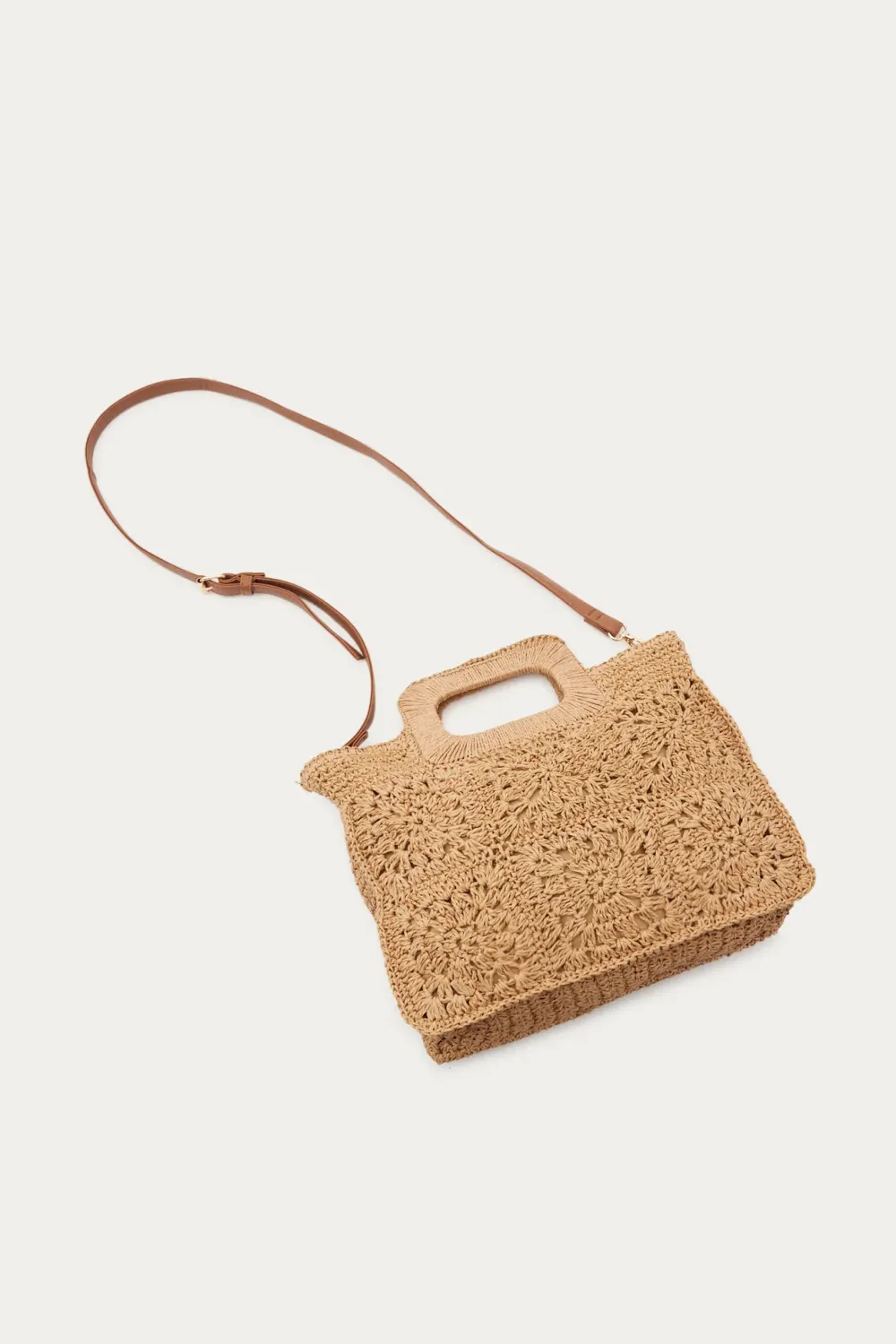 Sac en macrame Femme - Ecru