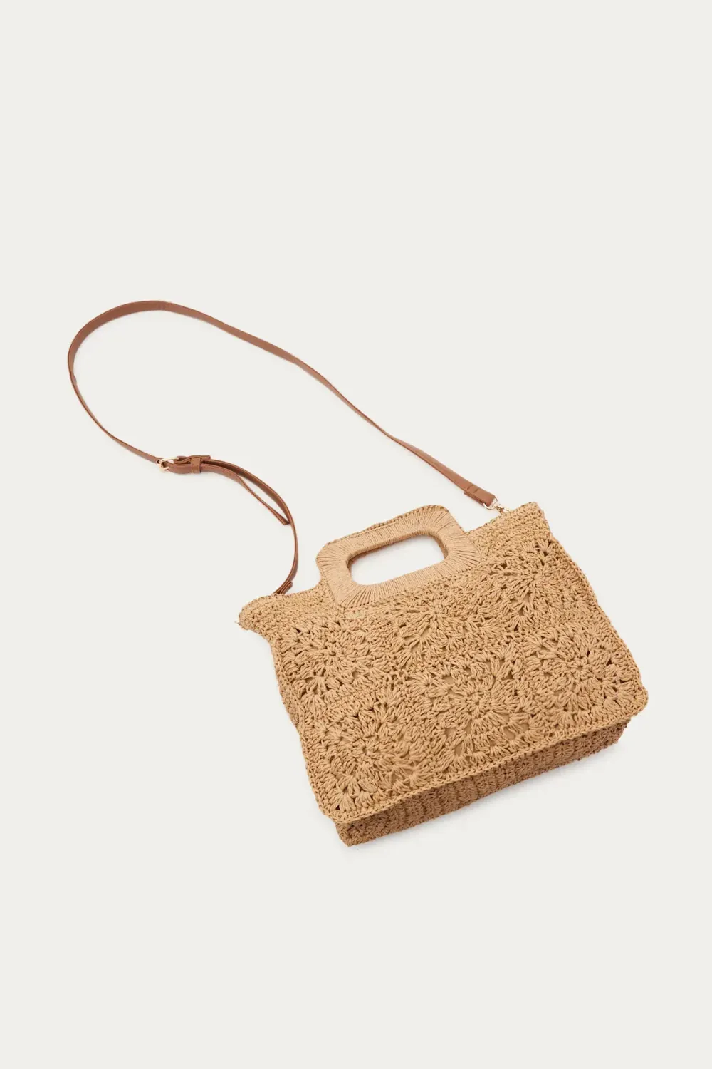 Sac en macrame Femme - Ecru