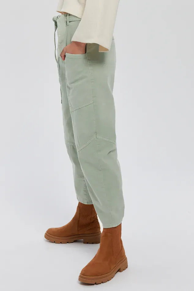 Pantalon balloon Femme - Beige