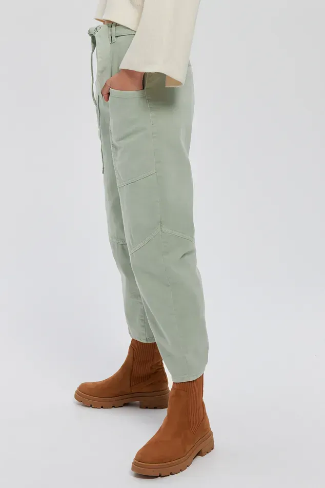 Pantalon balloon Femme - Beige