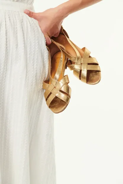 Sandales Nanou Dore