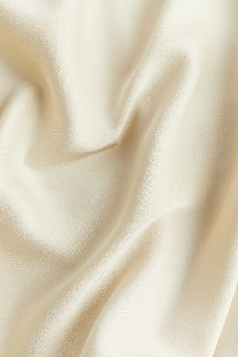 Robe en satin à dos ouvert