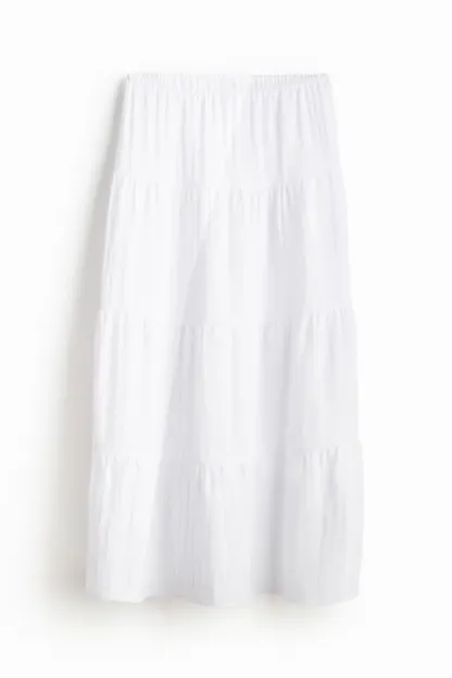 Tiered Maxi Skirt