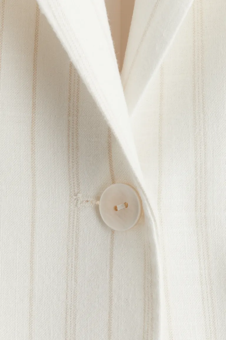 Veste à simple boutonnage