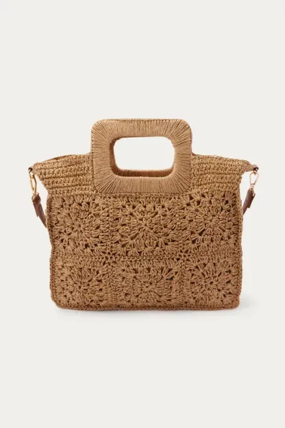 Sac en macrame Femme - Ecru