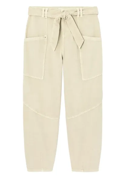 Pantalon balloon Femme - Beige