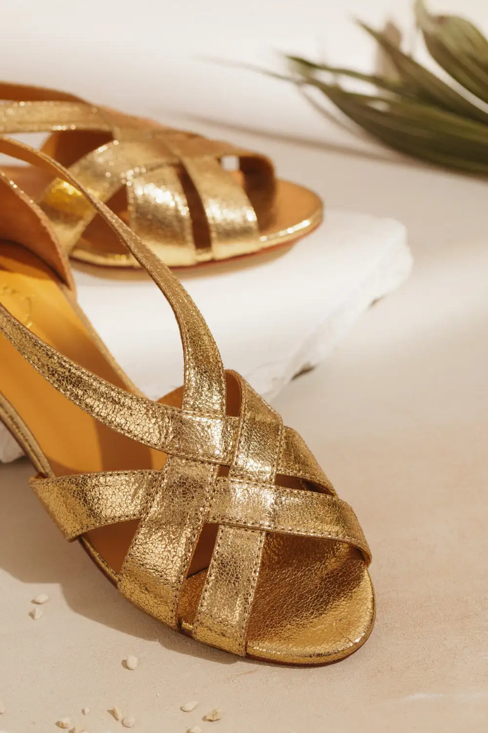 Sandales Nanou Dore