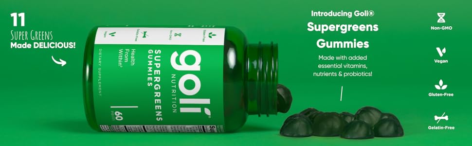 Goli Supergreens Gummies
